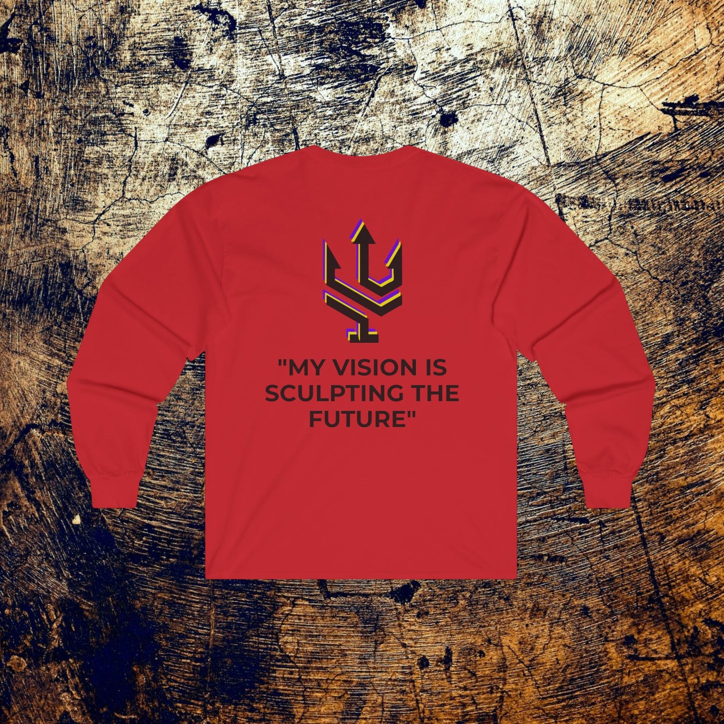 Exclusive Male Long Sleeve Tee - Vision!