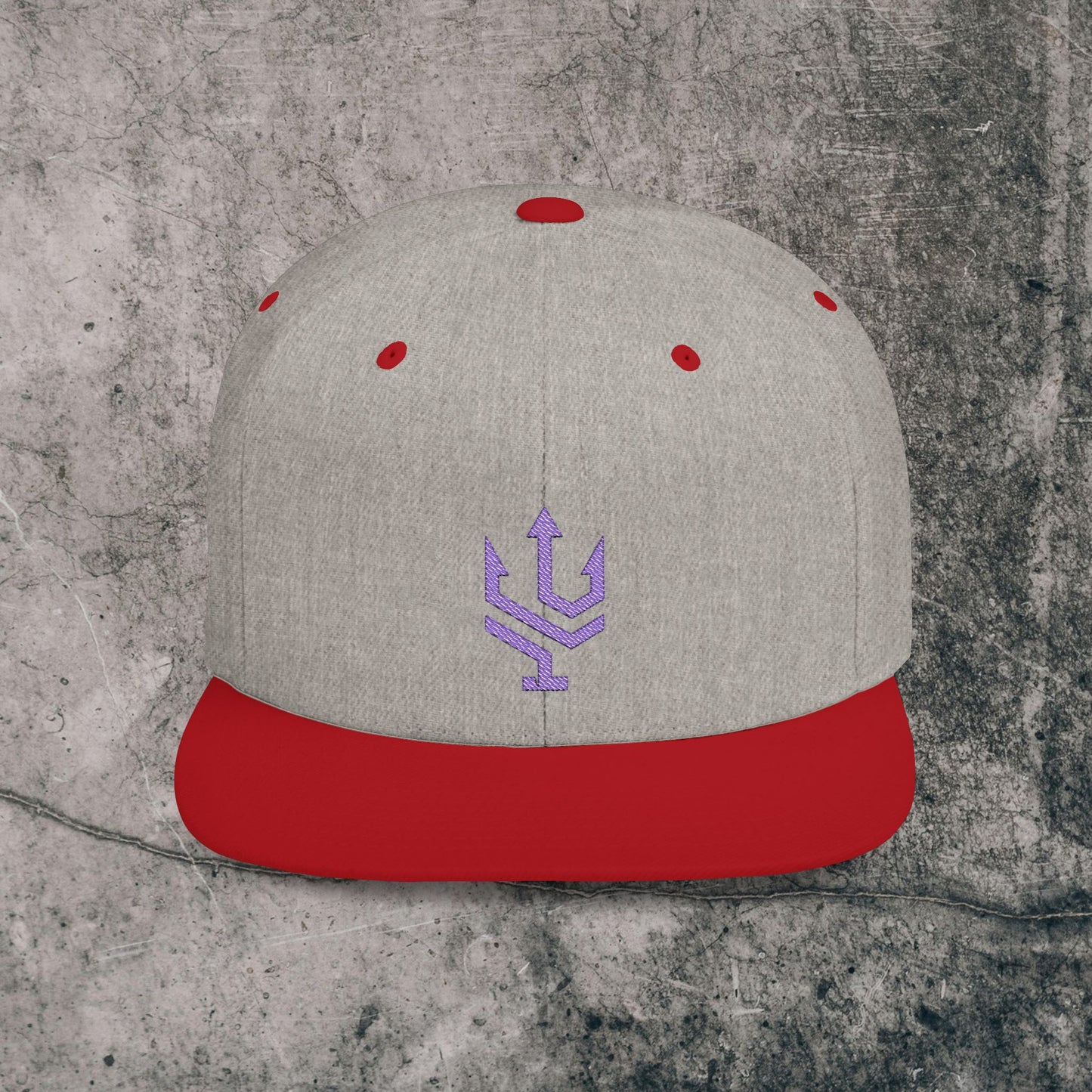 Flat Bill Snapback Cap | Evolve logo
