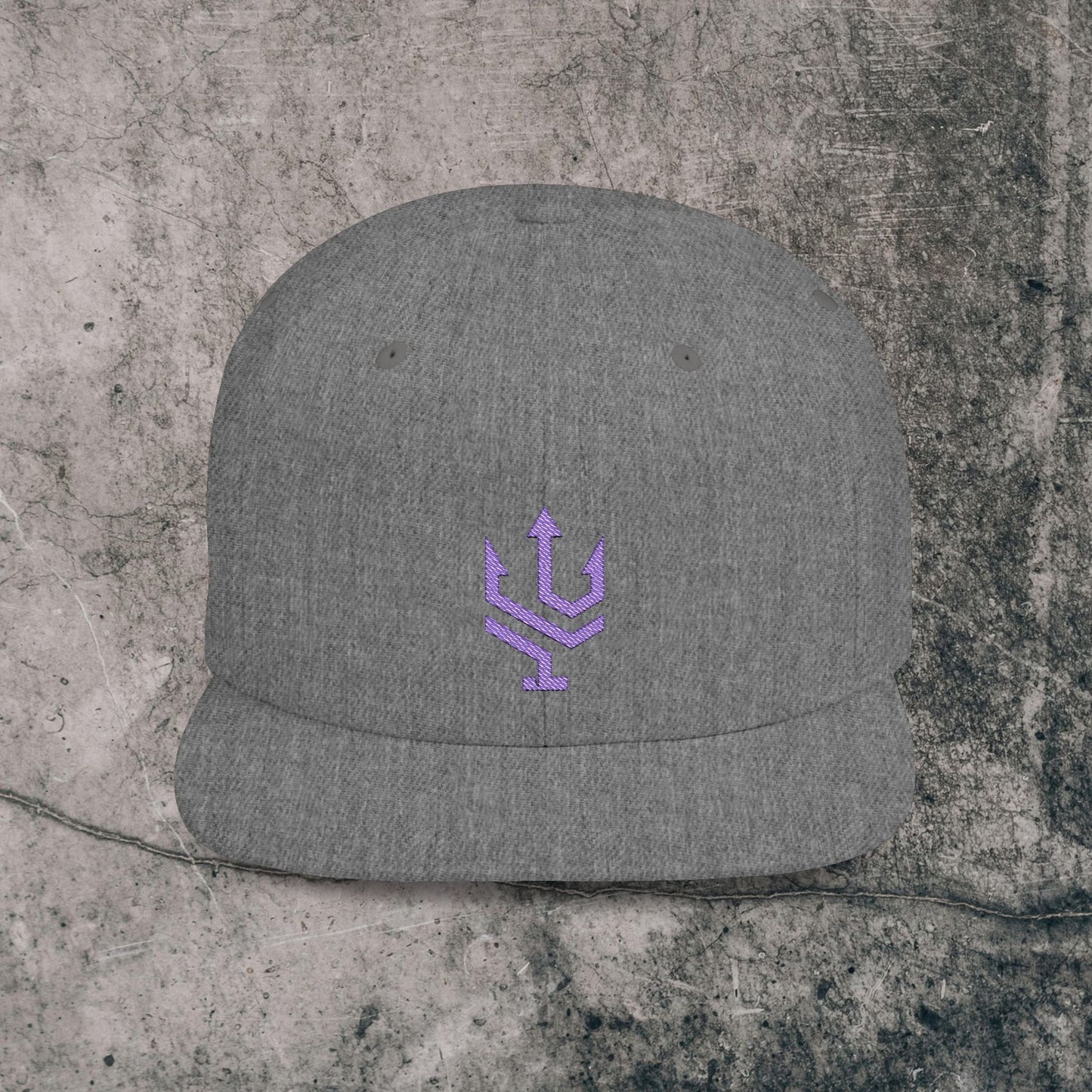 Flat Bill Snapback Cap | Evolve logo