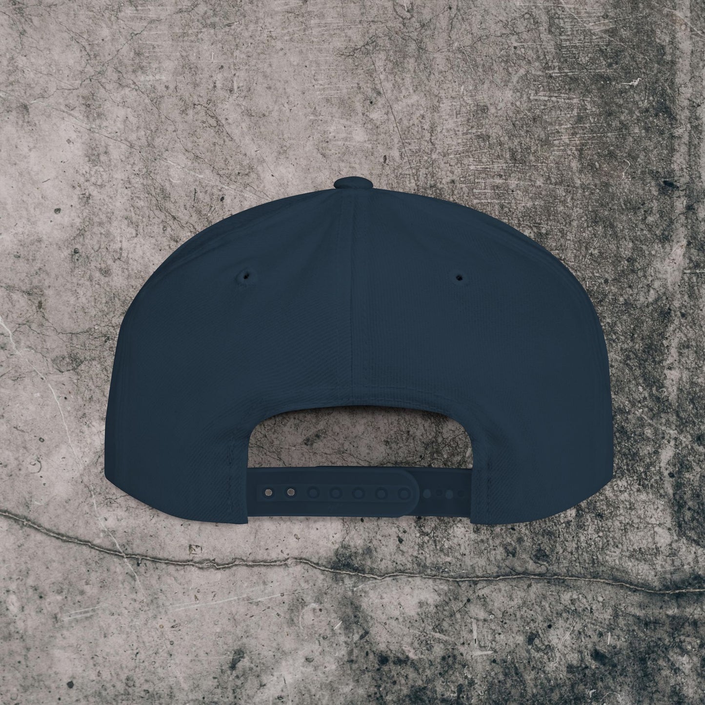 Flat Bill Snapback Cap | Evolve logo