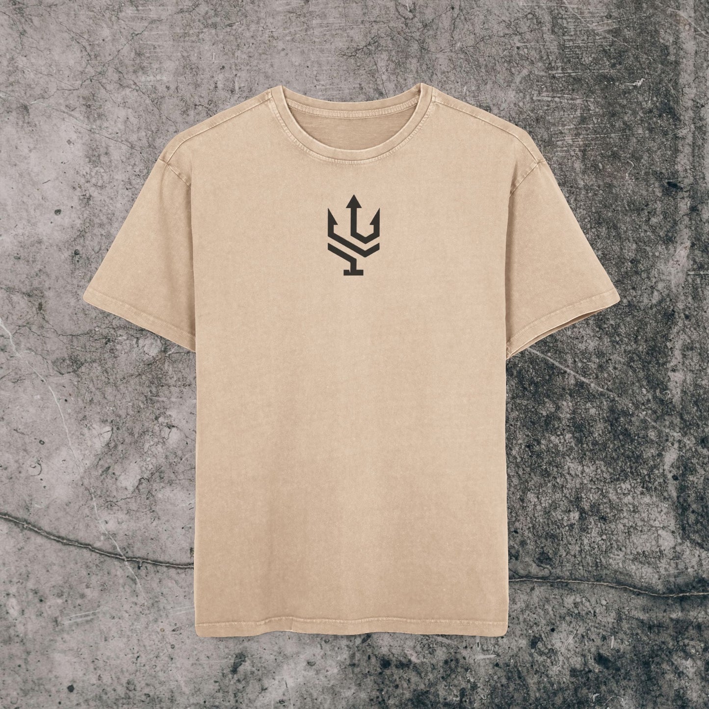 Men's Acid Washed Heavy Oversize Tee - Excellence!