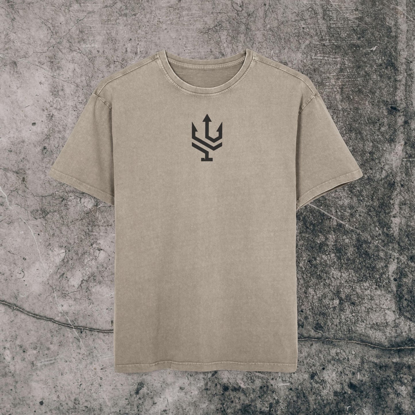 Men's Acid Washed Heavy Oversize Tee - Excellence!