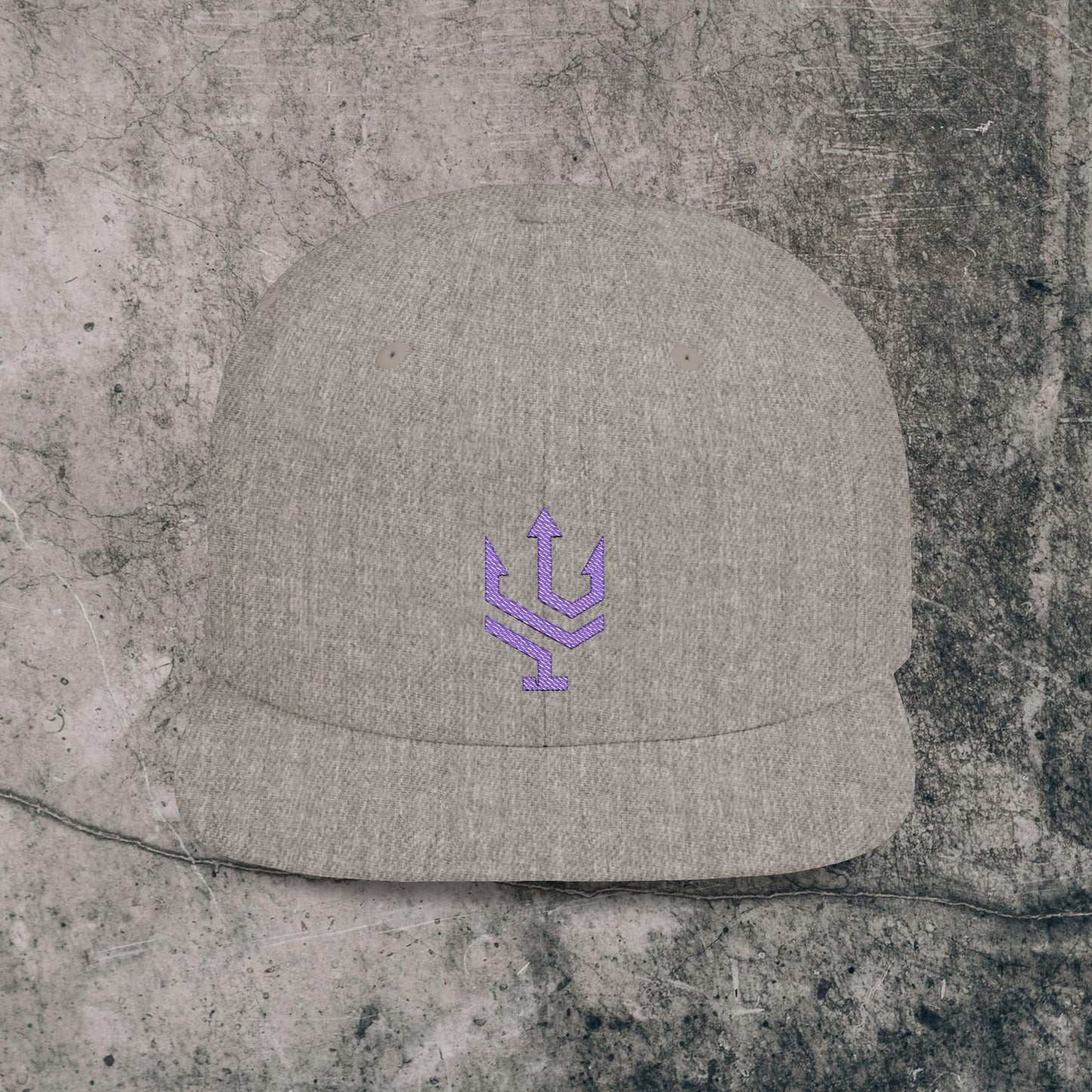 Flat Bill Snapback Cap | Evolve logo