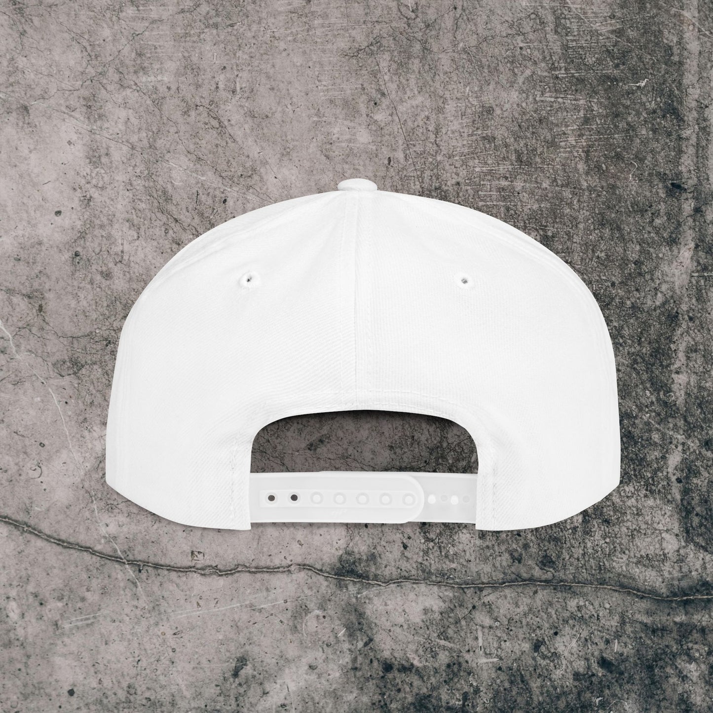 Flat Bill Snapback Cap | Evolve logo