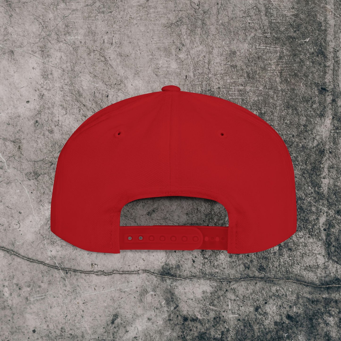 Flat Bill Snapback Cap | Evolve logo