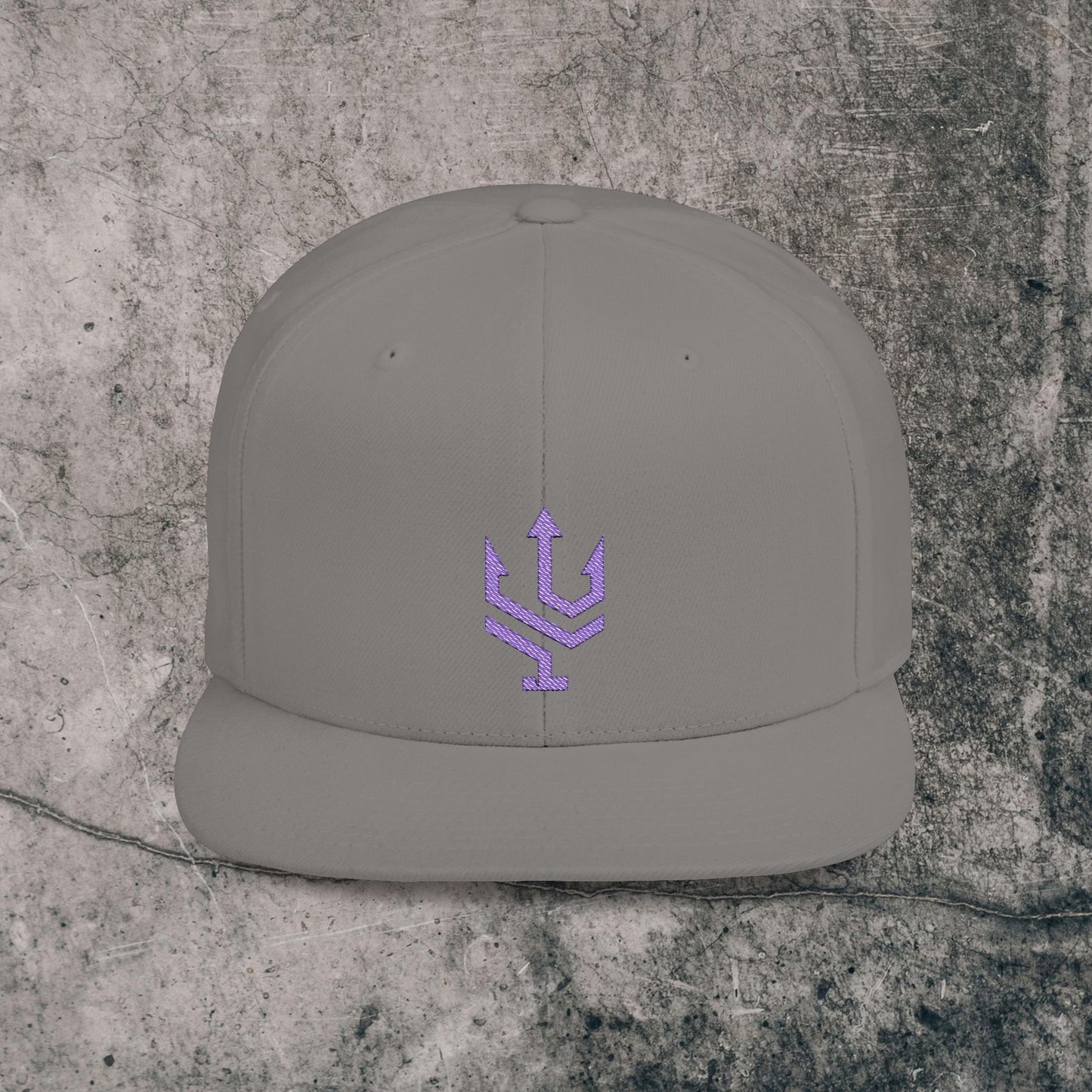 Flat Bill Snapback Cap | Evolve logo
