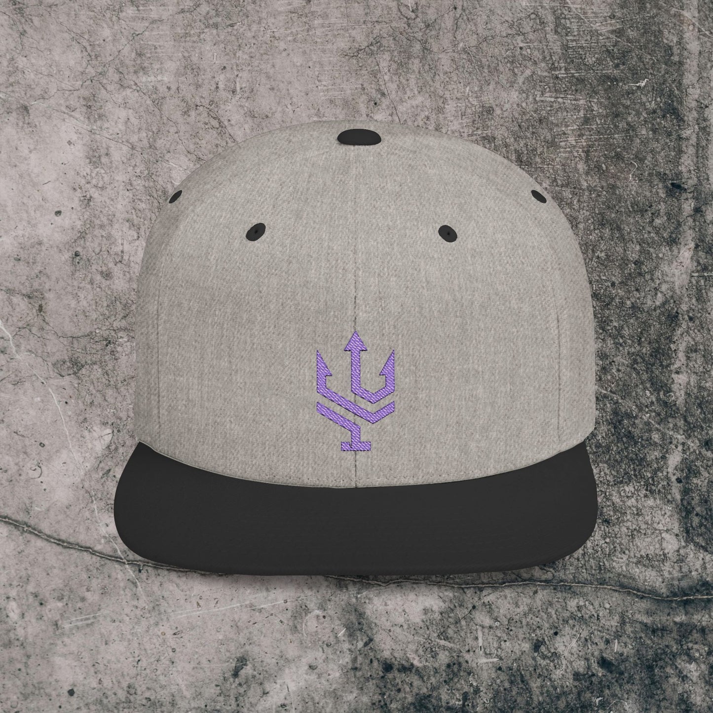 Flat Bill Snapback Cap | Evolve logo