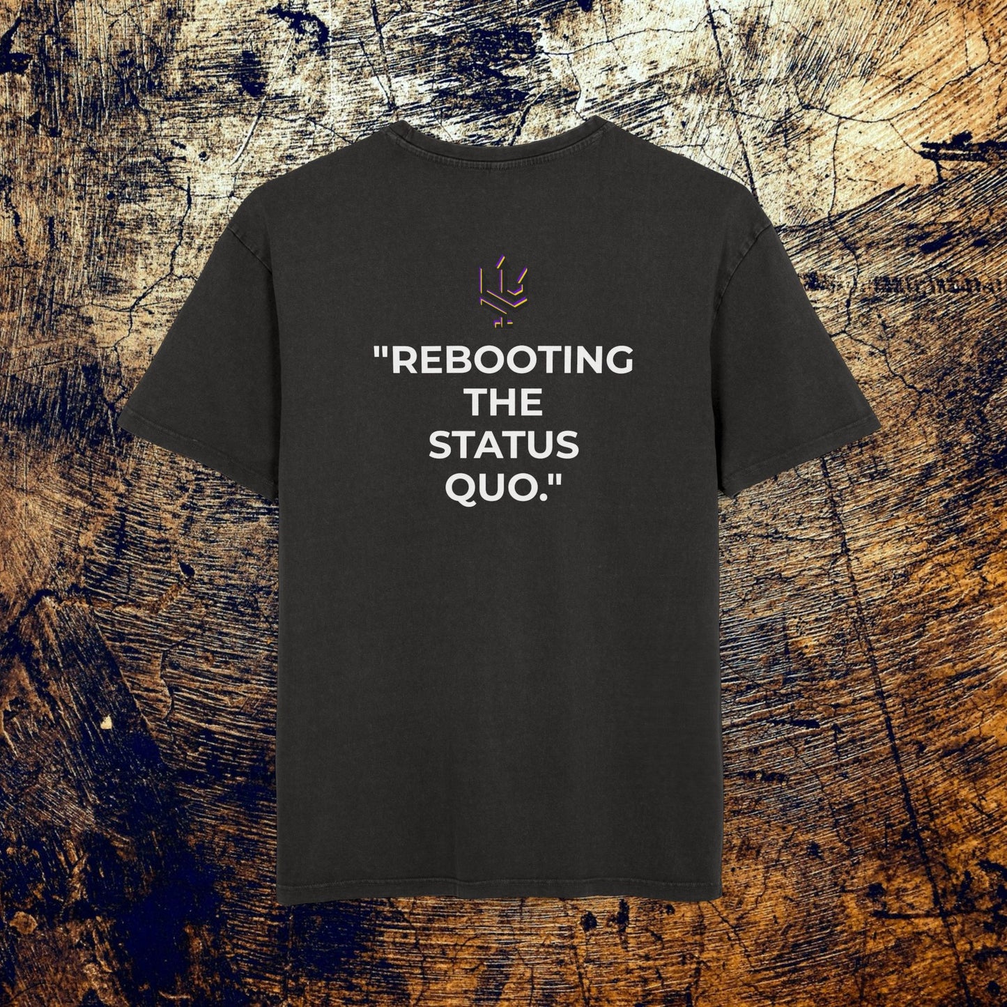 Exclusive Acid Washed Heavy Oversize Tee - Reboot!