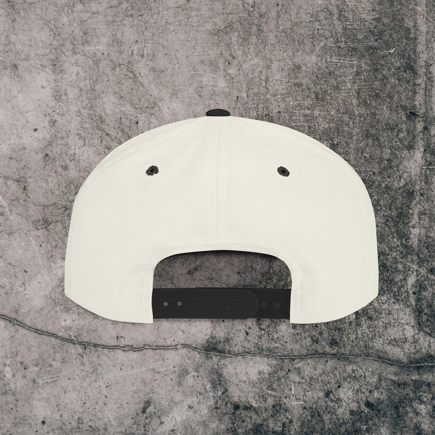 Flat Bill Snapback Cap | Evolve logo