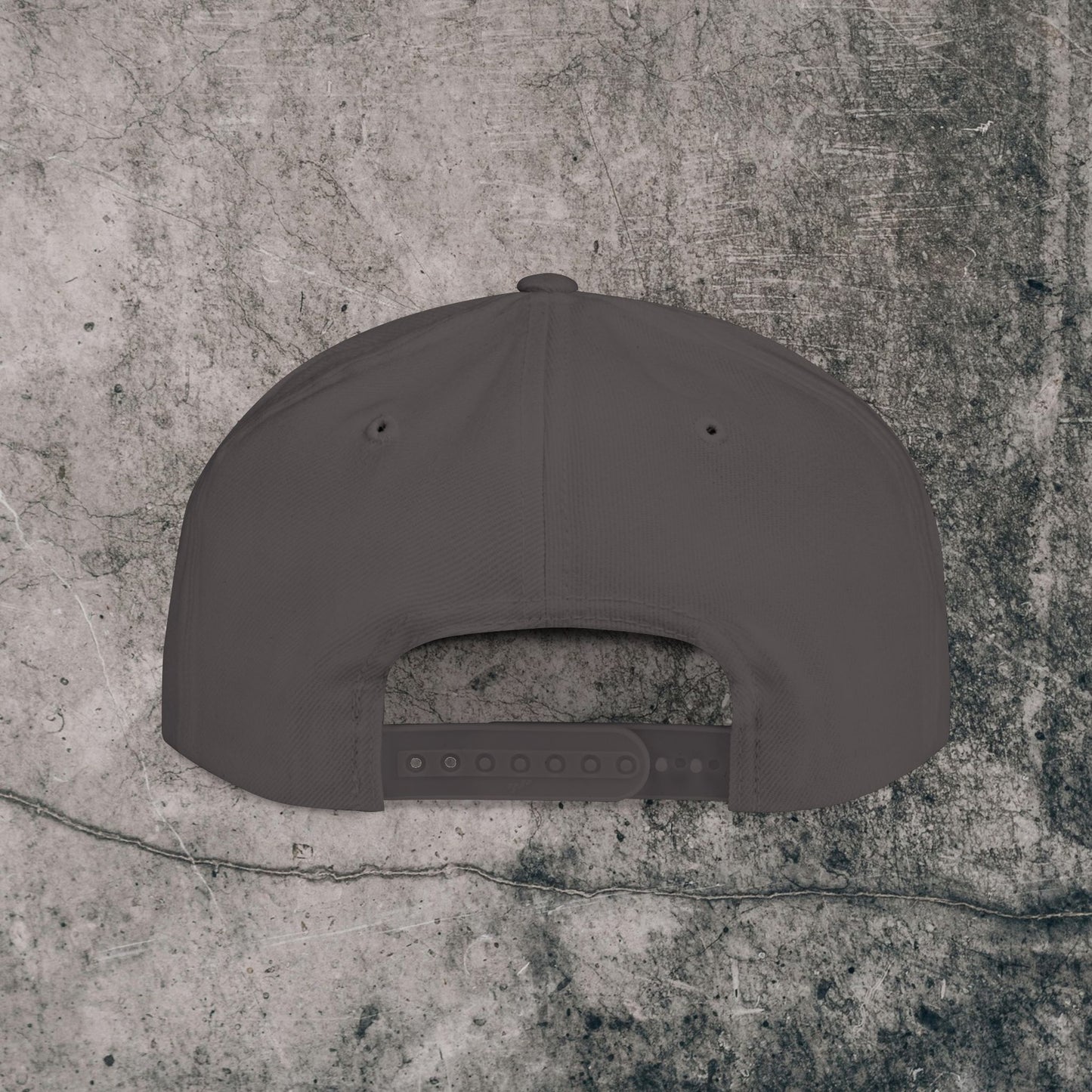Flat Bill Snapback Cap | Evolve logo