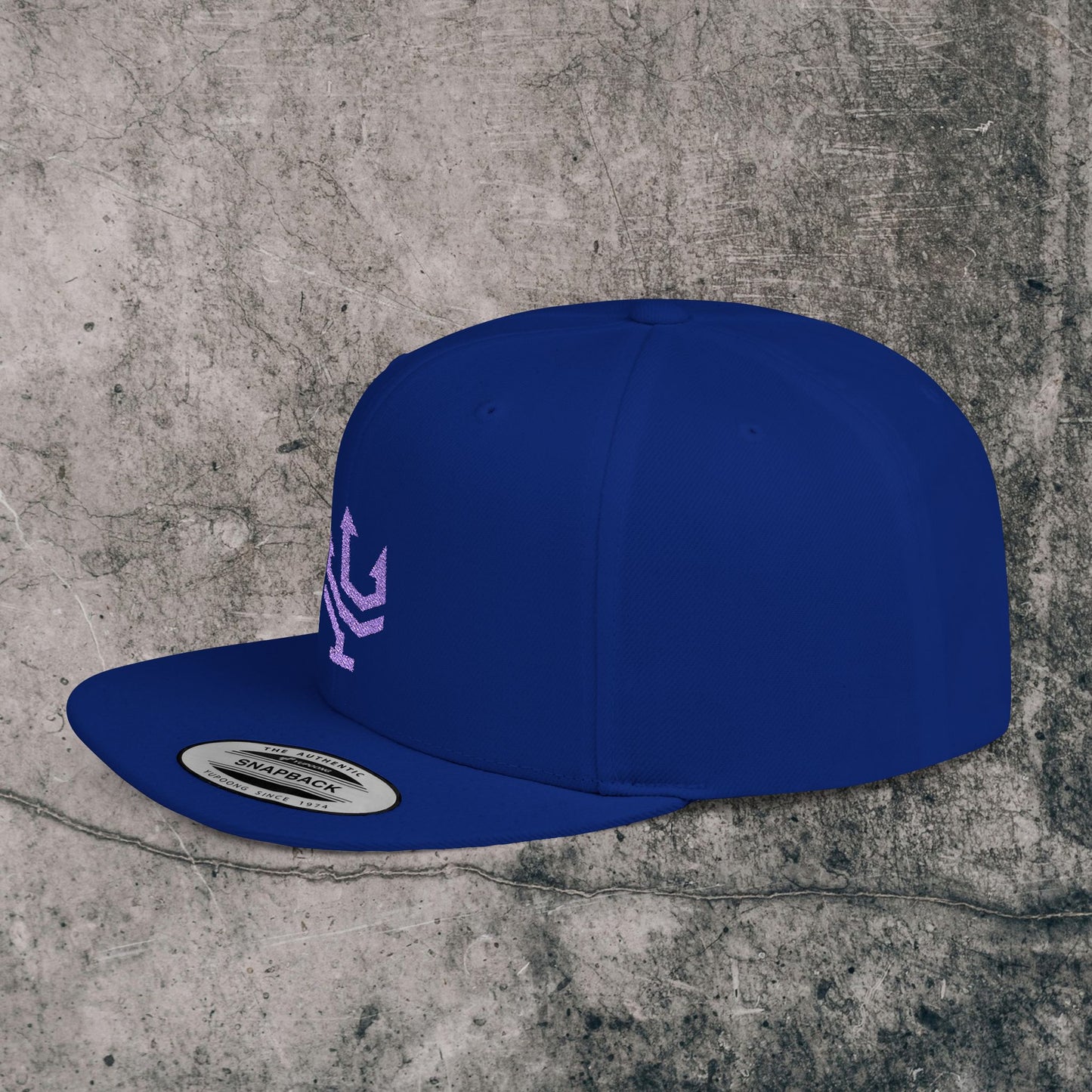 Flat Bill Snapback Cap | Evolve logo