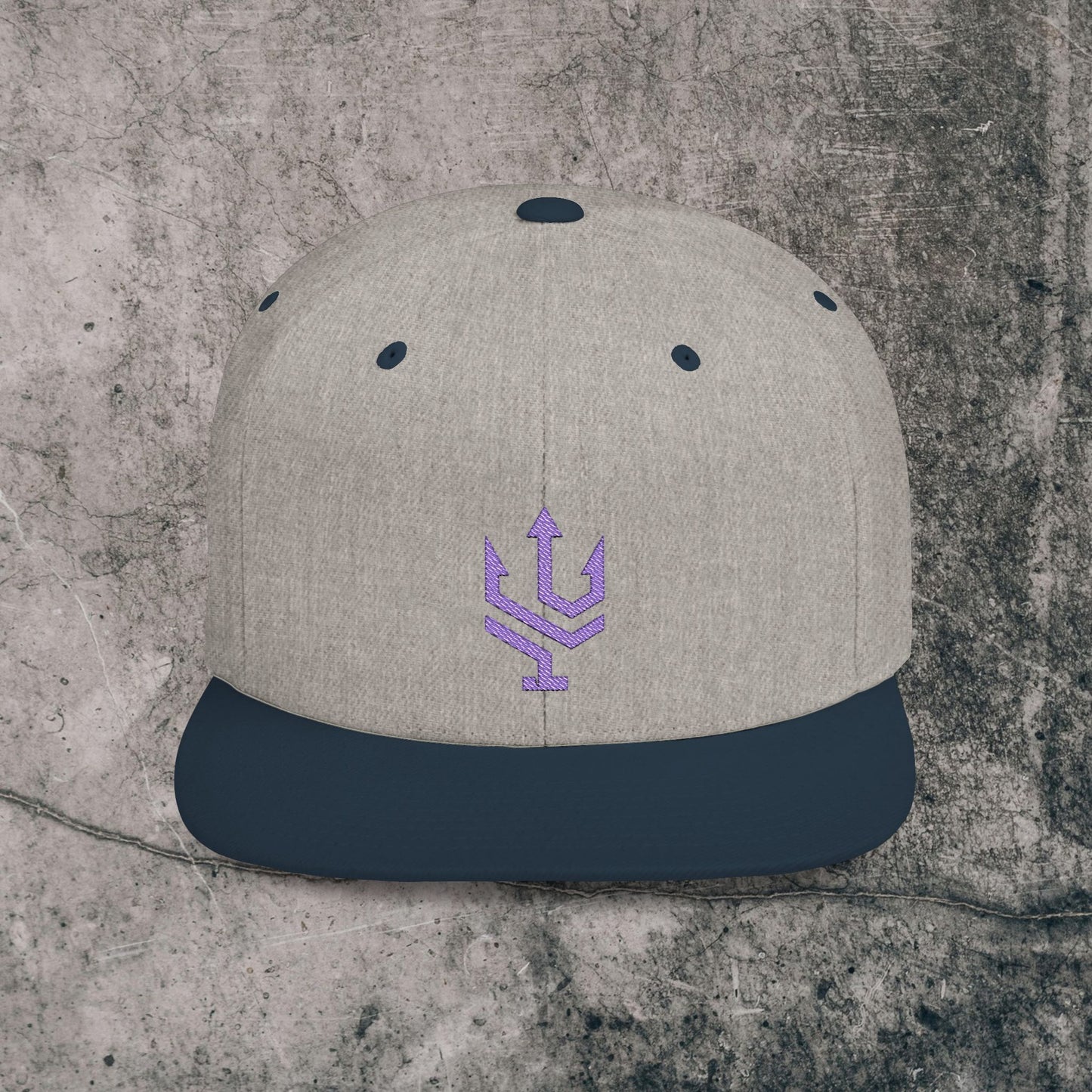 Flat Bill Snapback Cap | Evolve logo