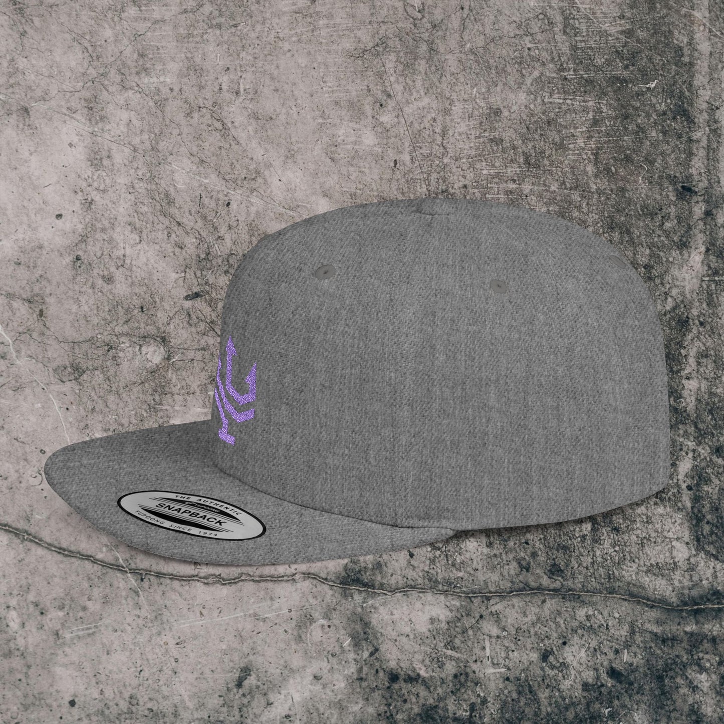 Flat Bill Snapback Cap | Evolve logo