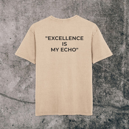 Men's Acid Washed Heavy Oversize Tee - Excellence!