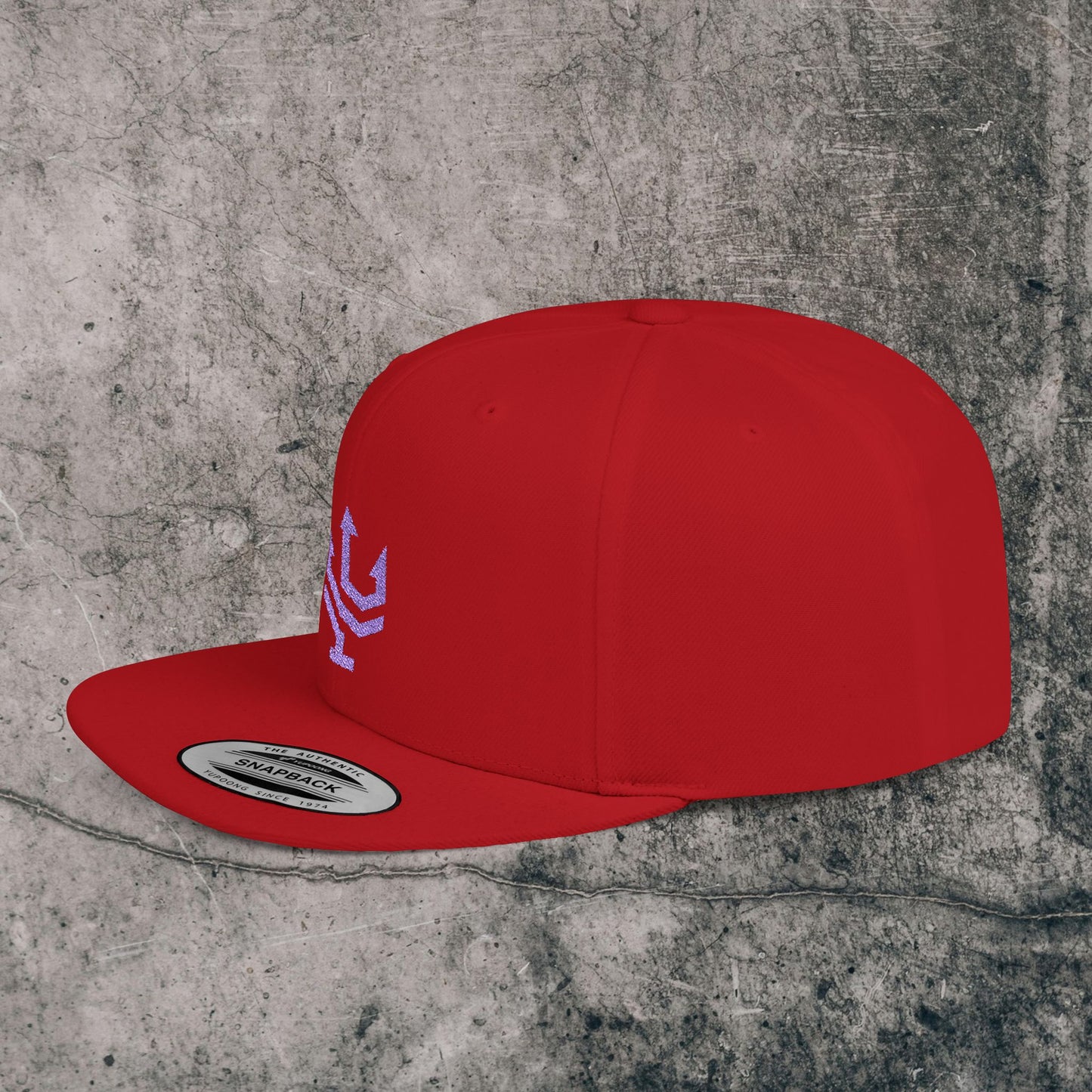 Flat Bill Snapback Cap | Evolve logo