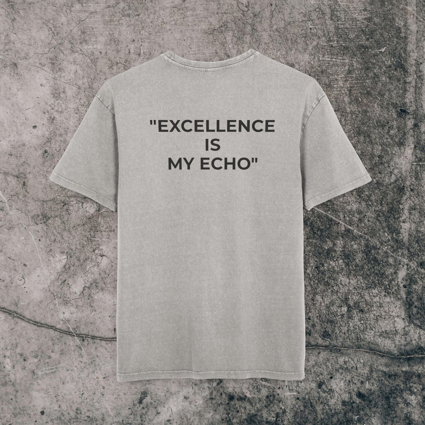Men's Acid Washed Heavy Oversize Tee - Excellence!