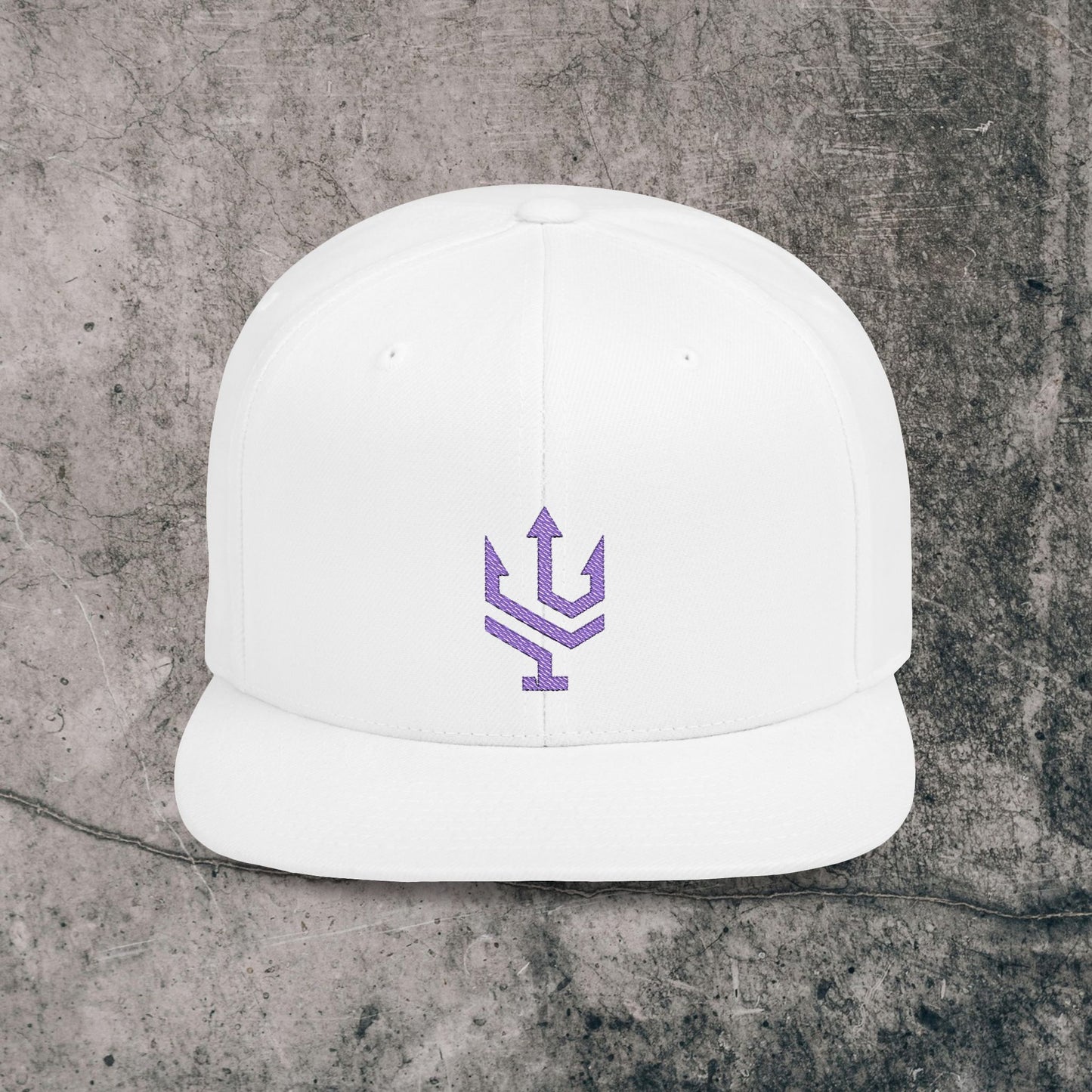 Flat Bill Snapback Cap | Evolve logo