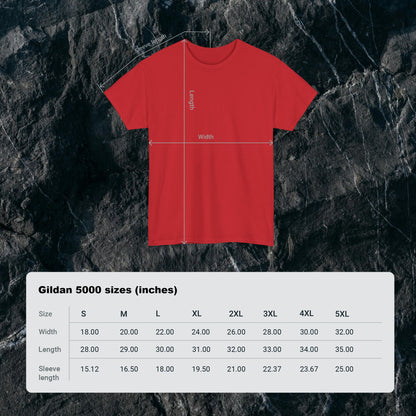 Men's Heavy Cotton Tee - Destinations!