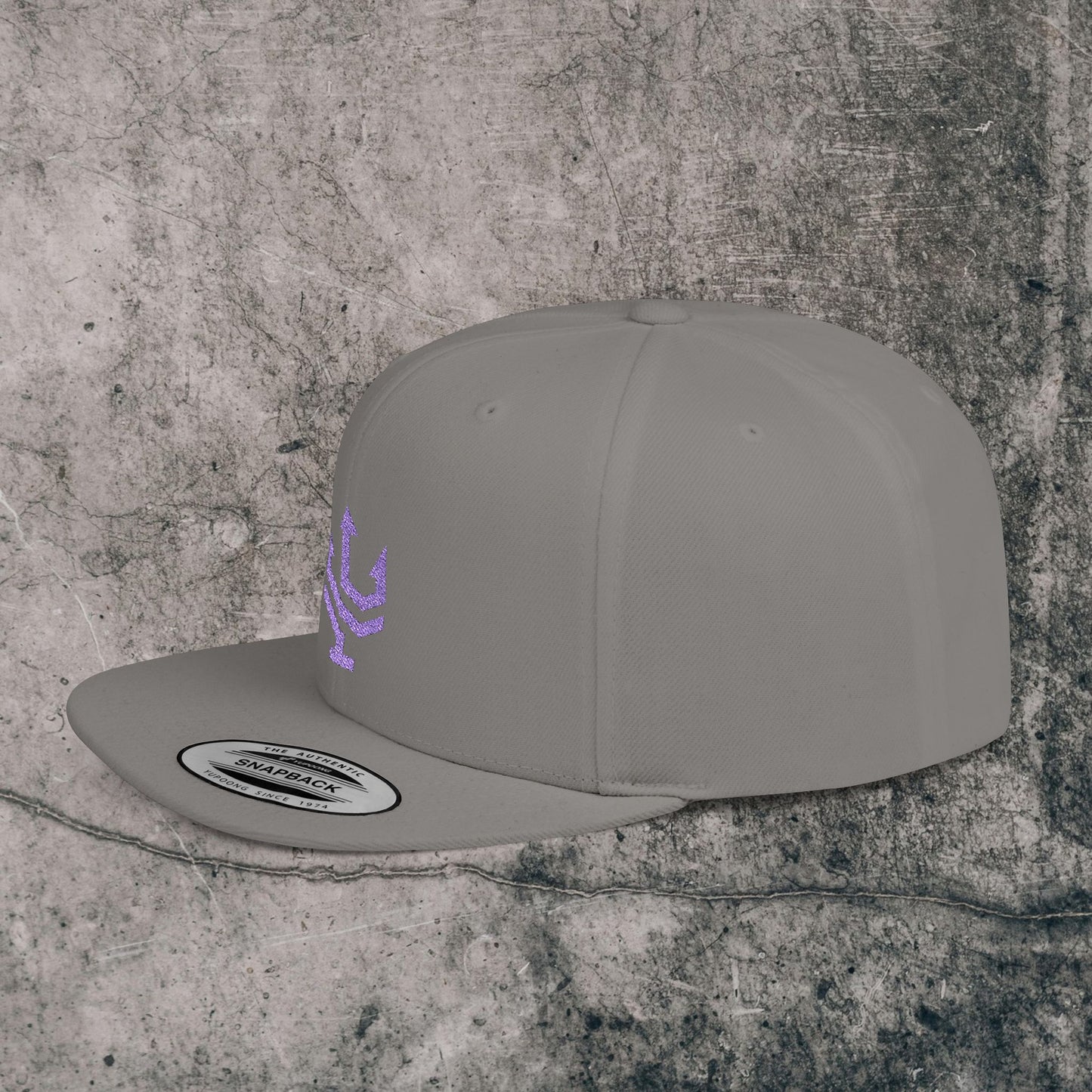 Flat Bill Snapback Cap | Evolve logo