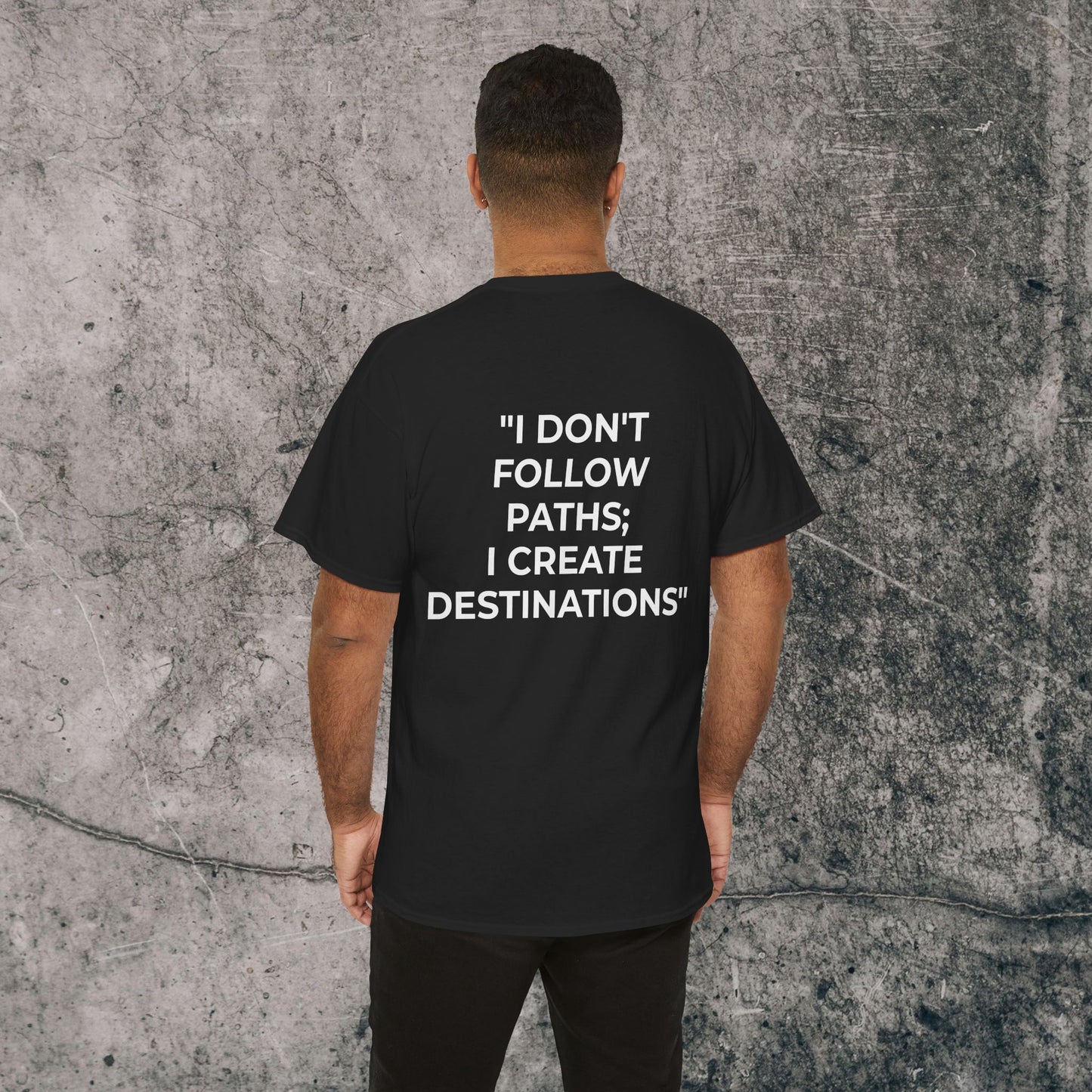 Men's Heavy Cotton Tee - Destinations!
