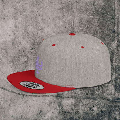Flat Bill Snapback Cap | Evolve logo
