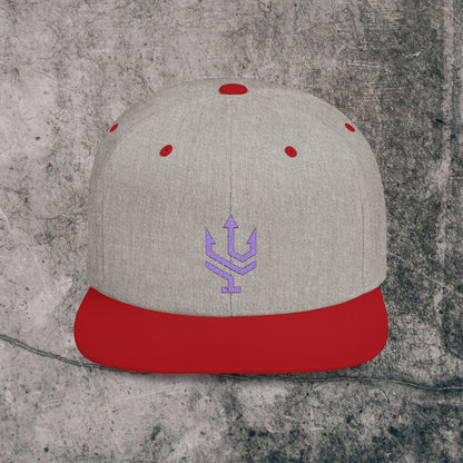 Flat Bill Snapback Cap | Evolve logo