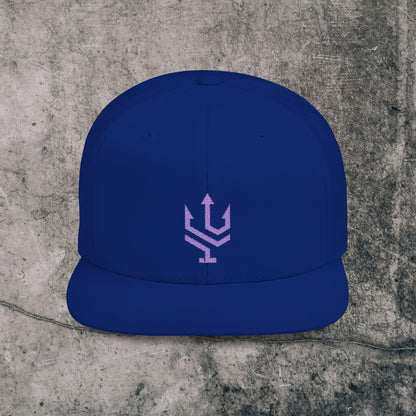 Flat Bill Snapback Cap | Evolve logo