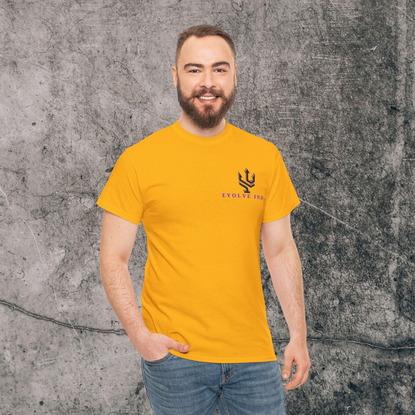 Men's Heavy Cotton Tee - Destinations!