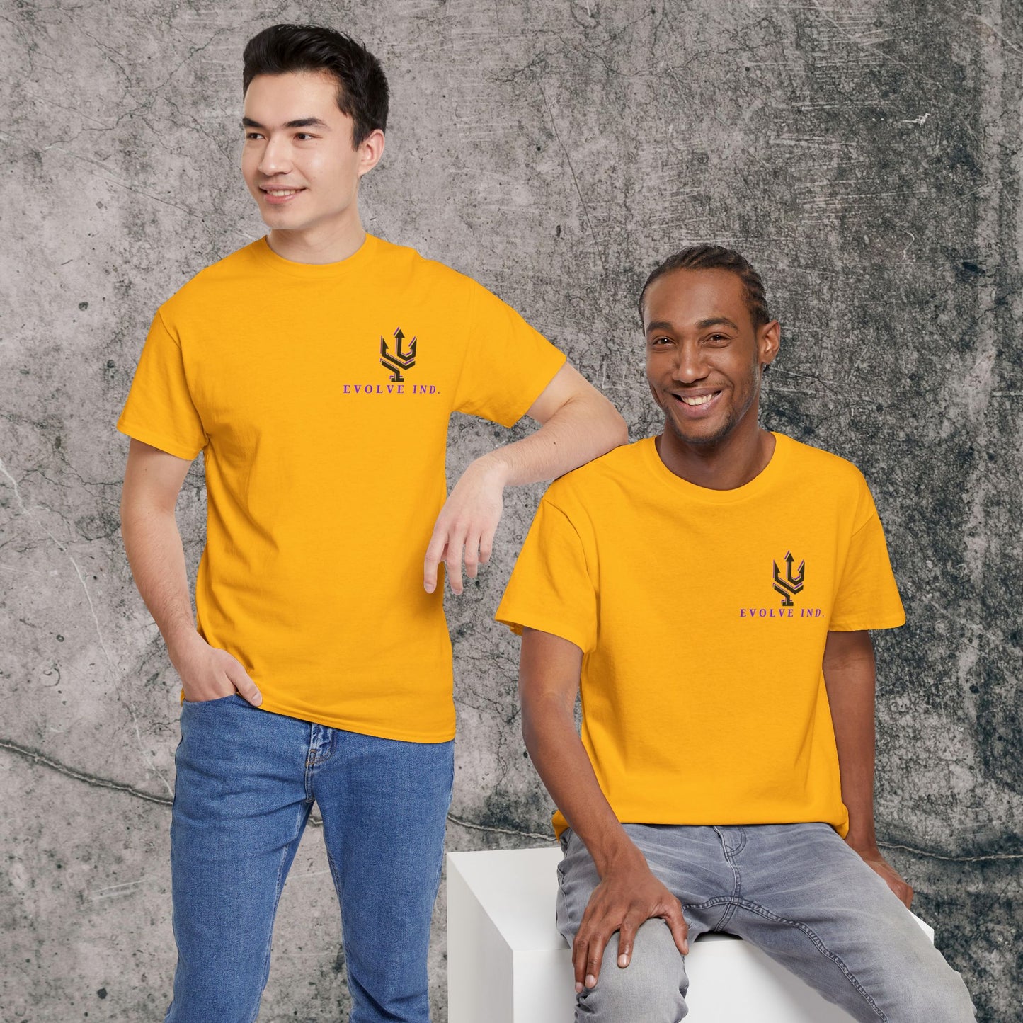 Men's Heavy Cotton Tee - Destinations!