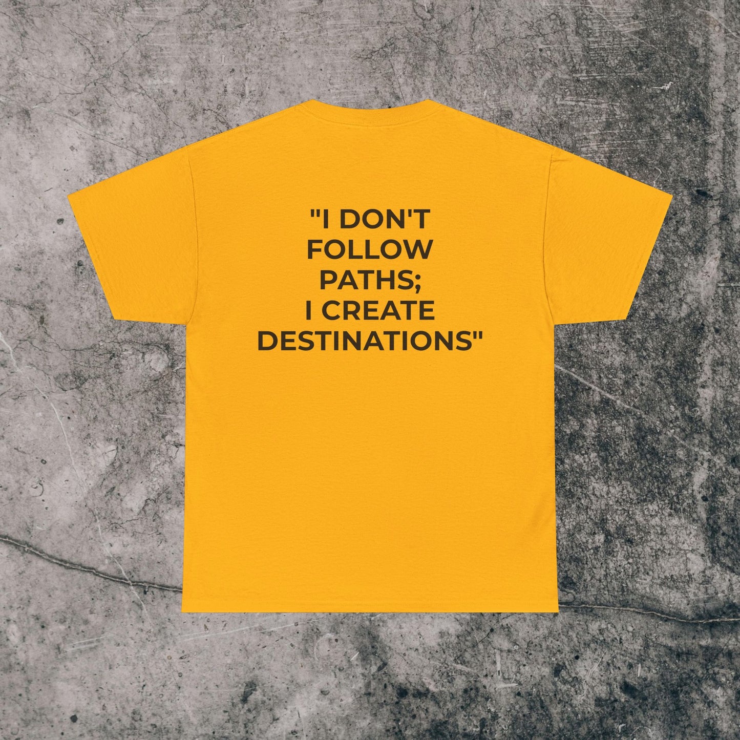 Men's Heavy Cotton Tee - Destinations!