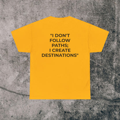 Men's Heavy Cotton Tee - Destinations!