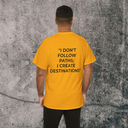 Men's Heavy Cotton Tee - Destinations!