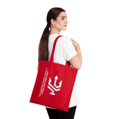 Organic Cotton Tote Bag - I Create gravity!