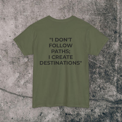 Men's Heavy Cotton Tee - Destinations!