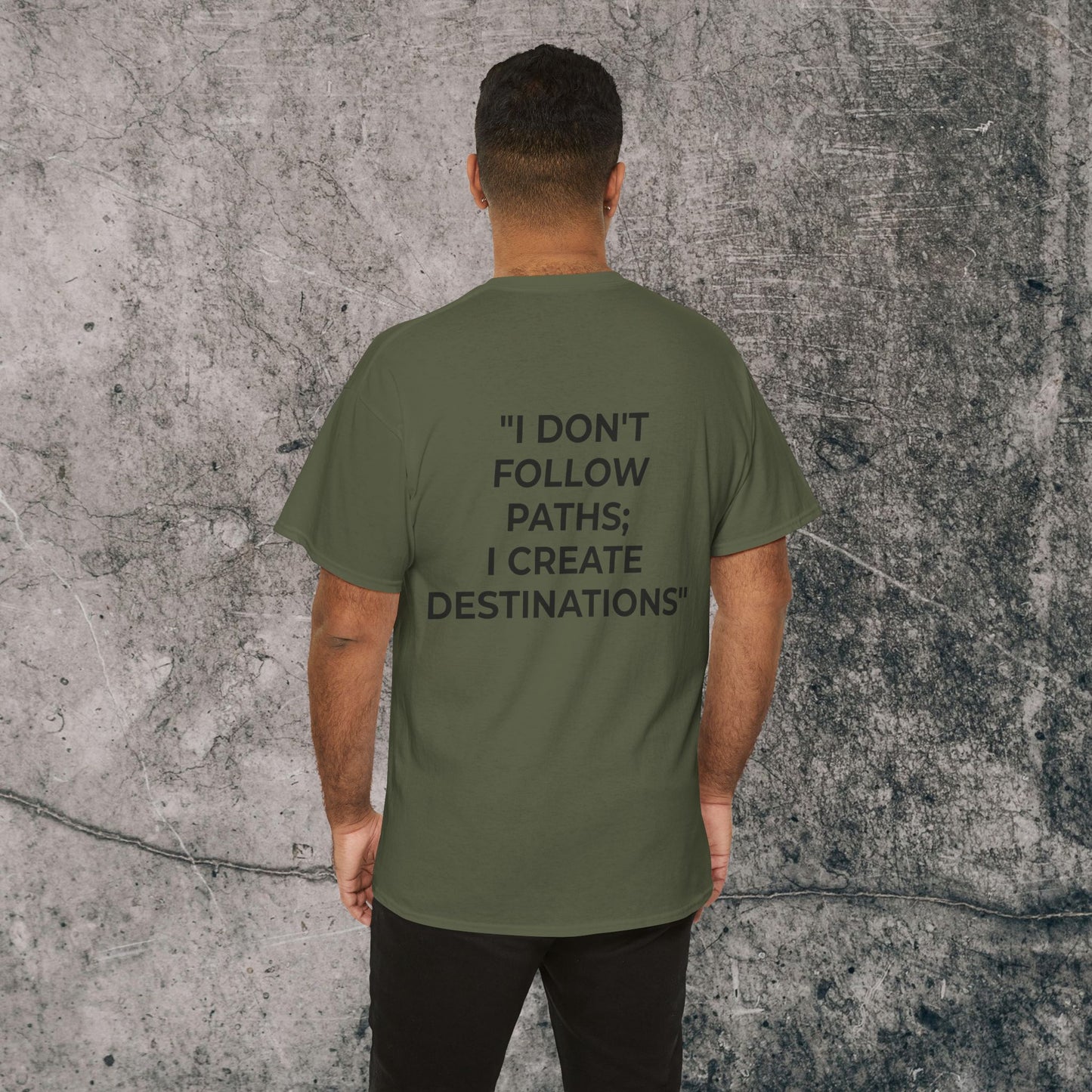 Men's Heavy Cotton Tee - Destinations!