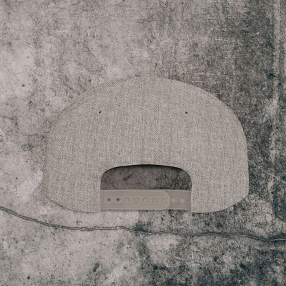 Flat Bill Snapback Cap | Evolve logo