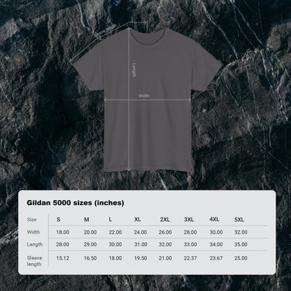 Men's Heavy Cotton Tee - Destinations!