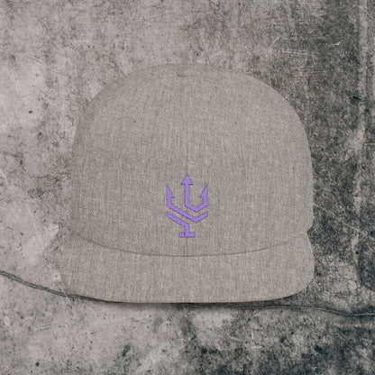 Flat Bill Snapback Cap | Evolve logo