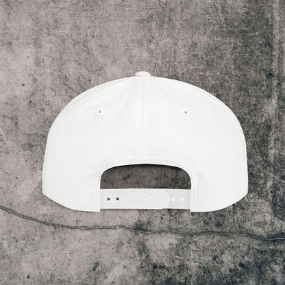 Flat Bill Snapback Cap | Evolve logo