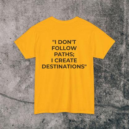 Men's Heavy Cotton Tee - Destinations!