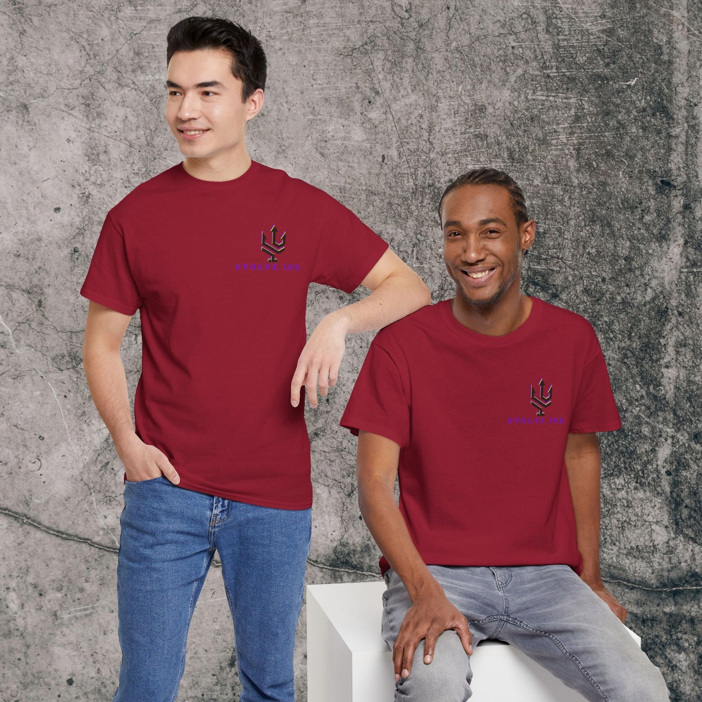 Men's Heavy Cotton Tee - Destinations!