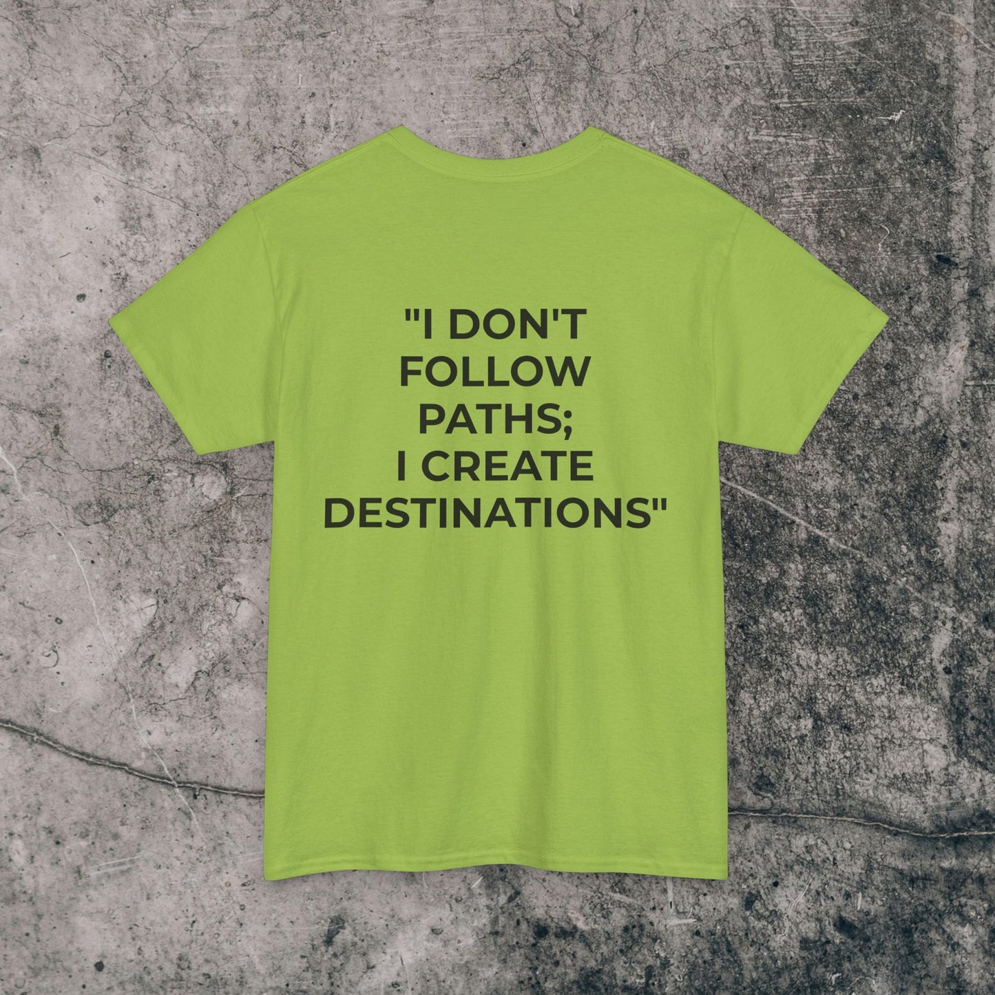 Men's Heavy Cotton Tee - Destinations!
