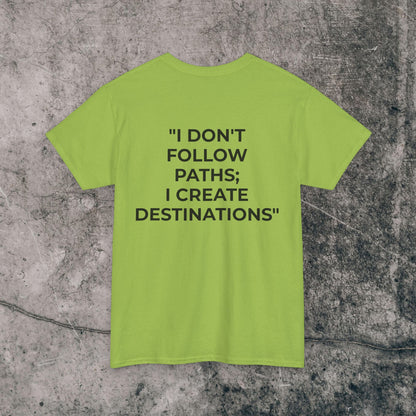 Men's Heavy Cotton Tee - Destinations!