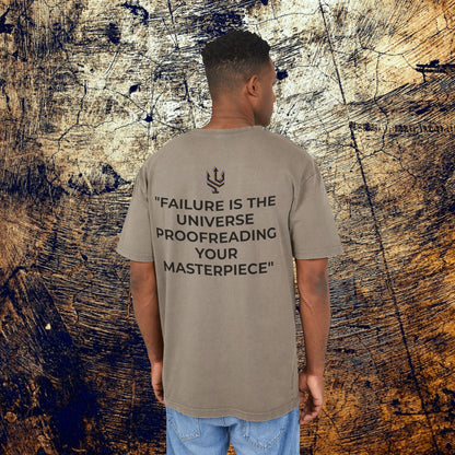 Exclusive Acid Washed Heavy Oversize Tee - Masterpiece!