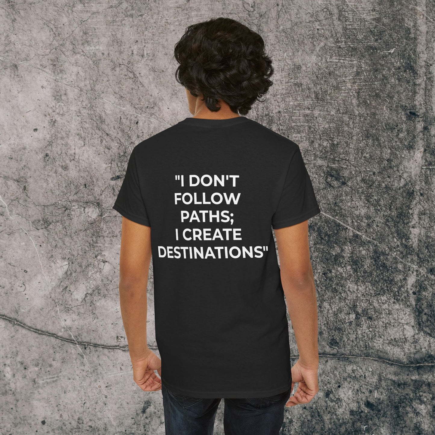 Men's Heavy Cotton Tee - Destinations!