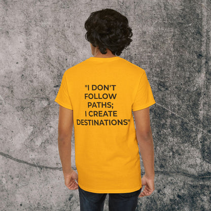 Men's Heavy Cotton Tee - Destinations!