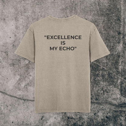 Men's Acid Washed Heavy Oversize Tee - Excellence!