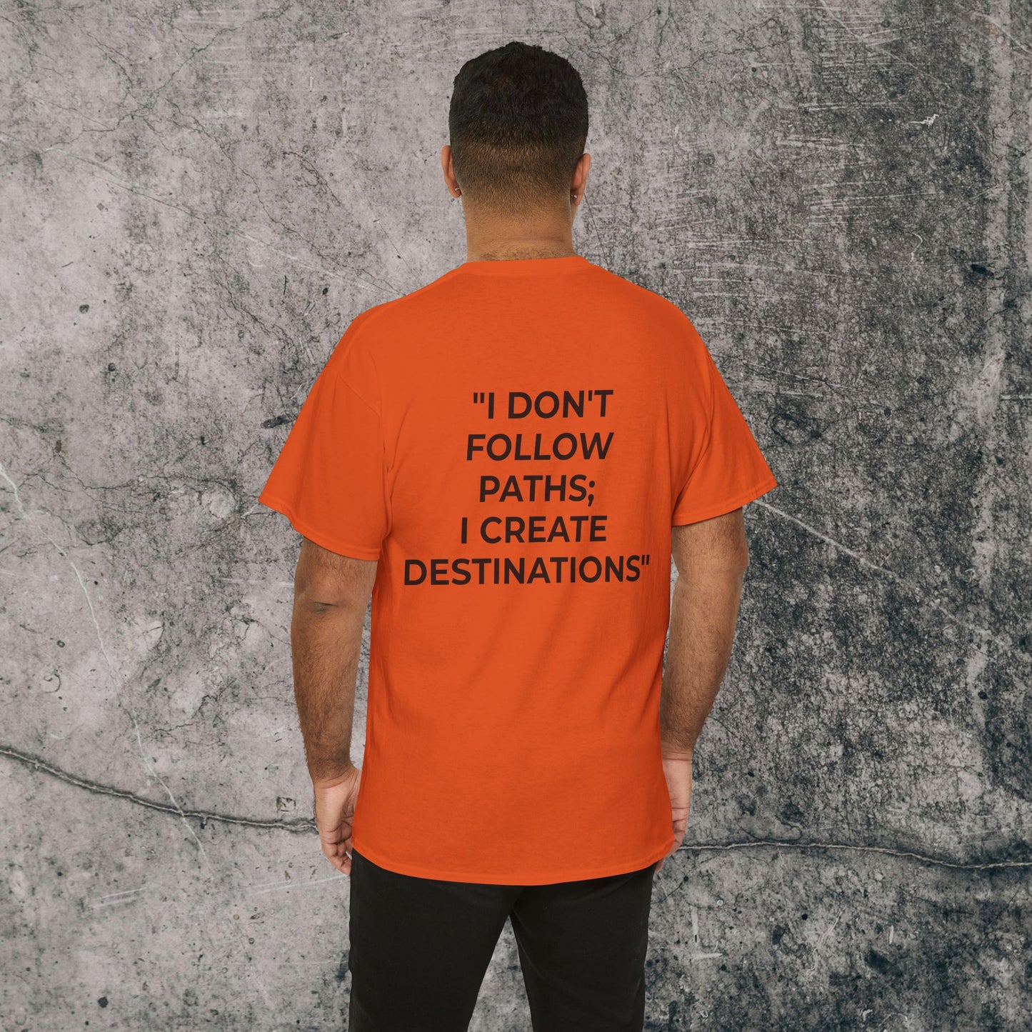 Men's Heavy Cotton Tee - Destinations!