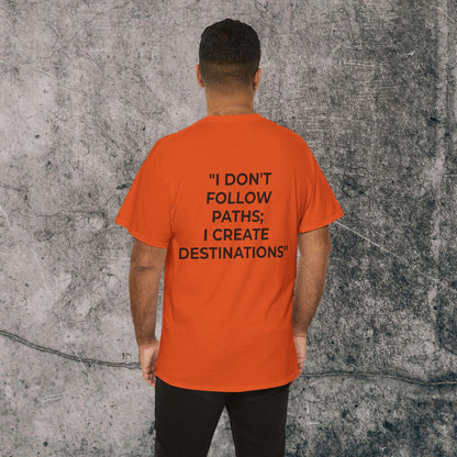 Men's Heavy Cotton Tee - Destinations!