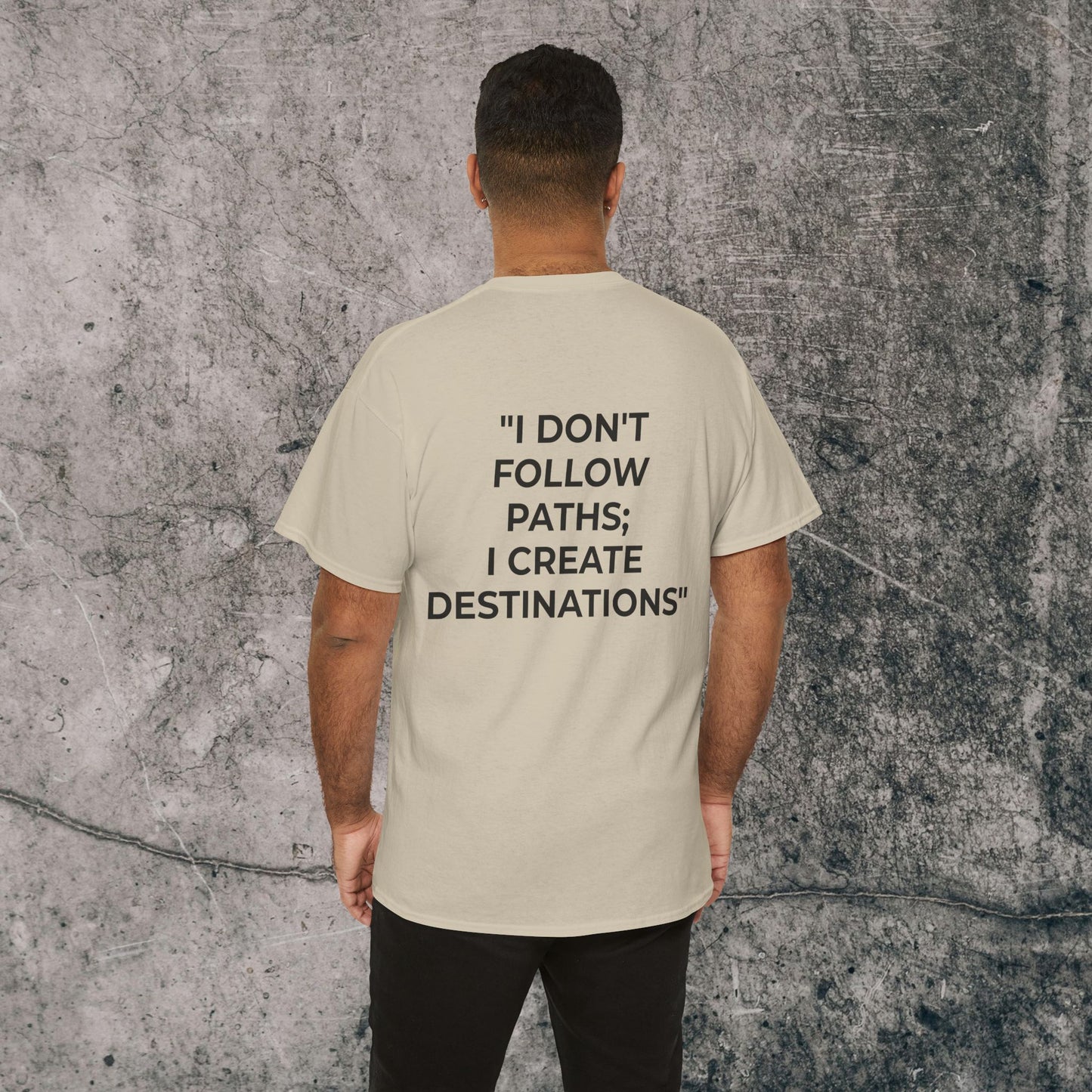 Men's Heavy Cotton Tee - Destinations!